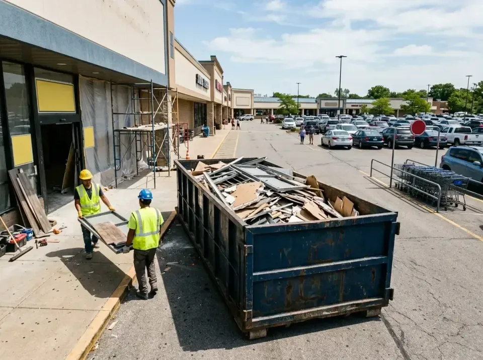 retail-store-renovation-debris-003 — frequently asked questions, Roll-off Dumpster Rentals in Corning, AR
